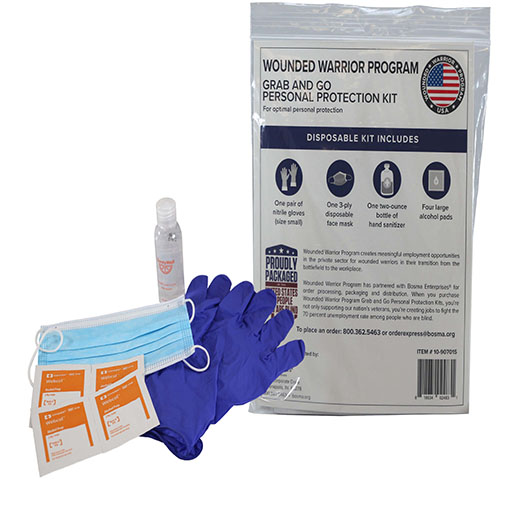 Wounded Warrior Grab and Go PPE Kit