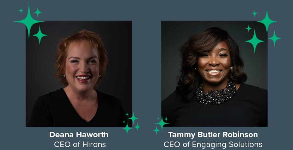 Headshot photos of Deana Haworth and Tammy Butler Robinson