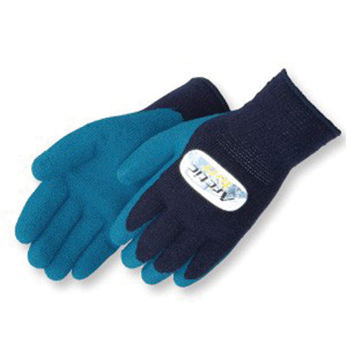 Work Glove - Winter Style, Blue Palm, Black